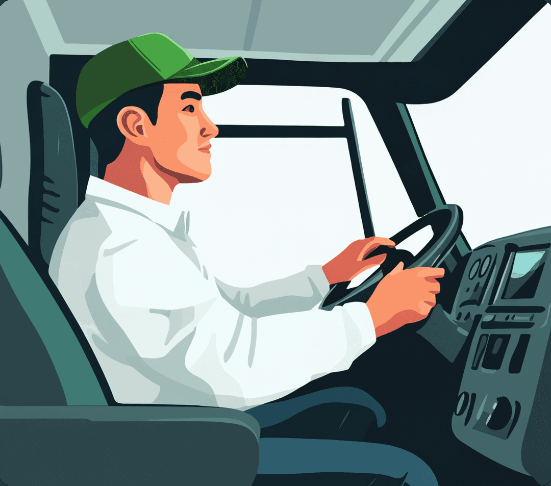 Partner driver in car